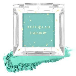 BEPHOLAN Single Matte Teal Blue Eyeshadow Palette Light Green Eyeshadow